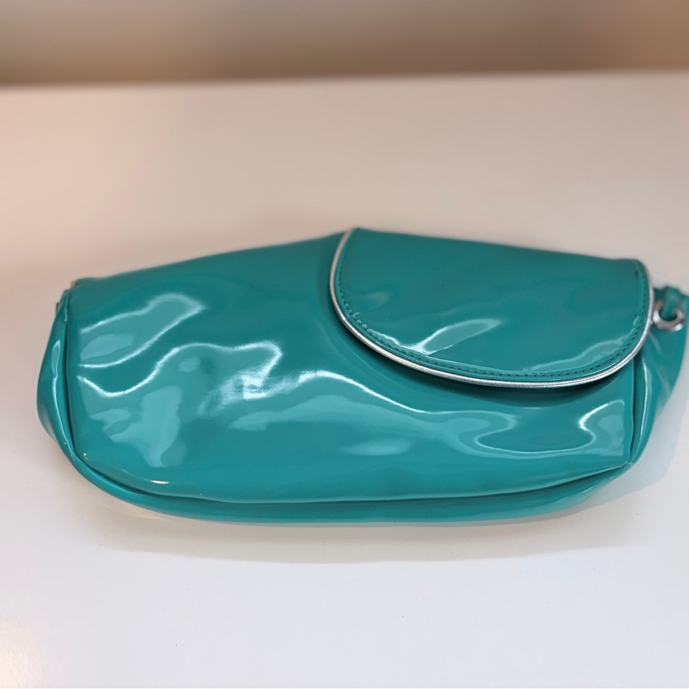 See by Chloe Teal clutch